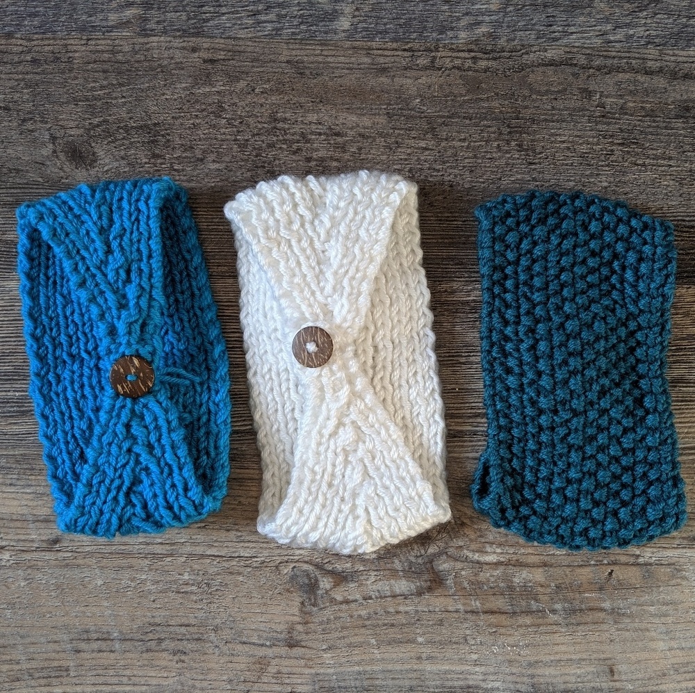 Knit headbands